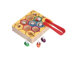 2026-juego De Ajuste De Abejas Con Pinza Juguete Educativo Temprano Para Niños Desarrollo De Habilidades Motoras Finas