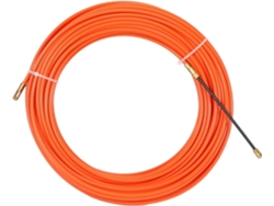 Cables Eléctricos De Nailon Con Guía Naranja De 4 Mm Y 20 Metros