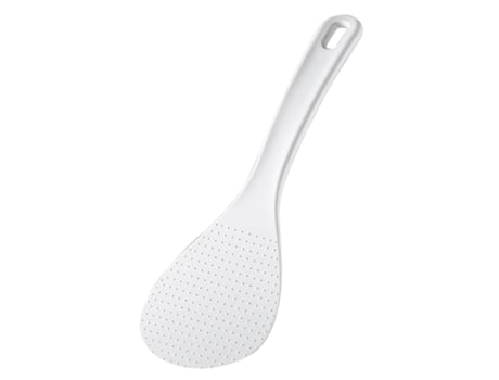 Cuchara De Olla Arrocera, Usada Para Sostener Arroz, 20*7 Cm, Blanca, Vajilla De Cocina ZMDECQNA