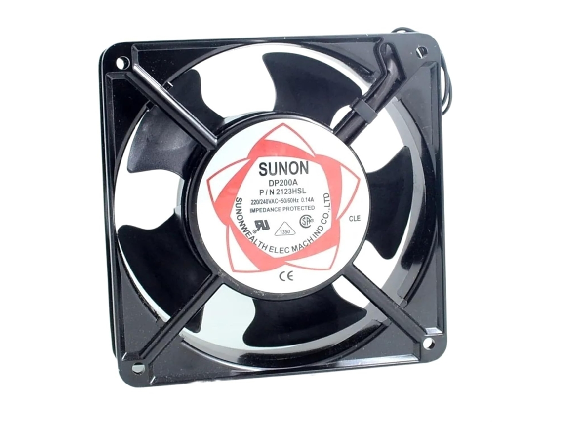 Ventilador 120mm 220v Refrigeración Industrial 120x120x38 Mm