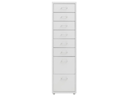 Archivador Móvil 28x41x109 cm Metal Gris MAISON EXCLUSIVE