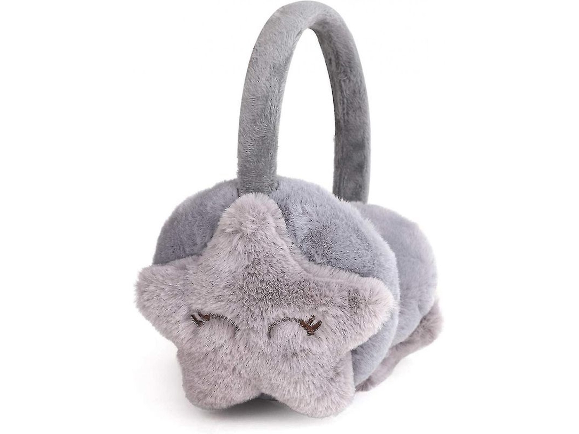 Orejas De Invierno Para Niños Y Niñas, Adorables, De Peluche Con Forma De Estrella, Suaves Y Acogedoras.