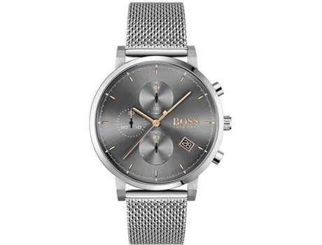 HUGO BOSS-Reloj Cronógrafo para Hombre con Movimiento de Cuarzo de Acero Inoxidable 1513807