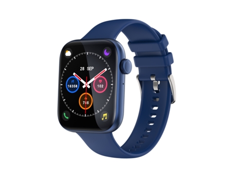 Smartwatch P59 con pantalla a color de 2,01 pulgadas, compatible con monitorización de frecuencia cardíaca/monitorización de presión arterial/