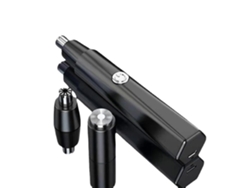 Dispositivo Profesional Indoloro Depilación Nariz Orejas Recargable Usb Eléctrico Portátil Facial Cejas Negro
