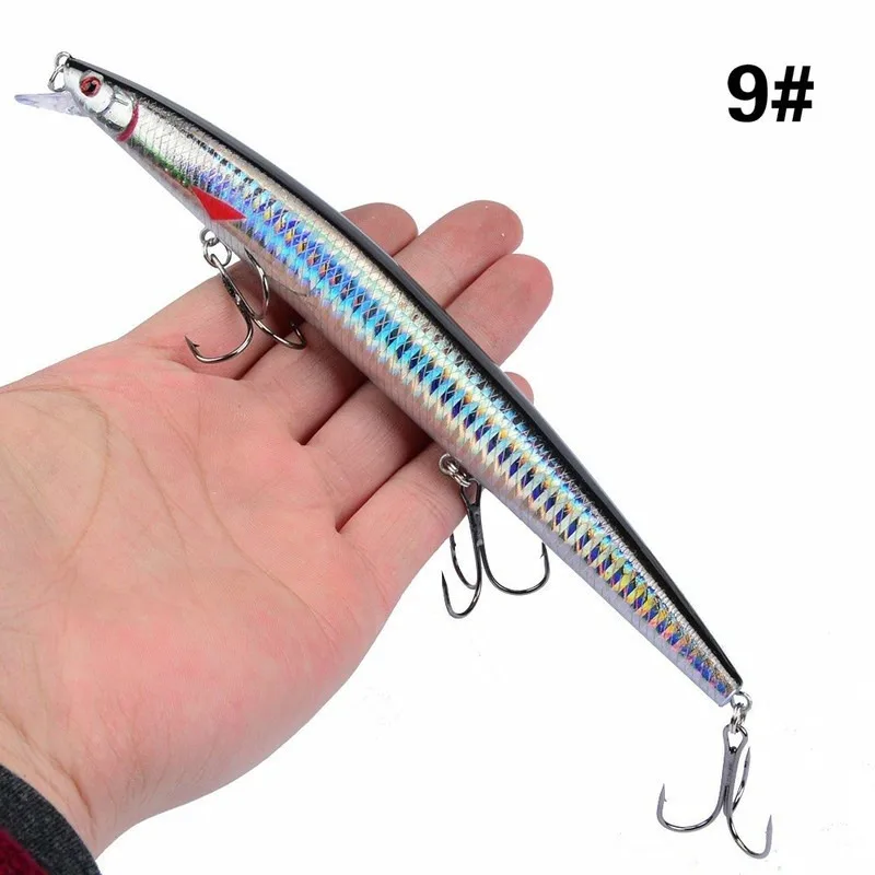 (estilo 9) Señuelo Con Forma De Pececillo, 18 Cm, 24 G, Con Puntero Láser