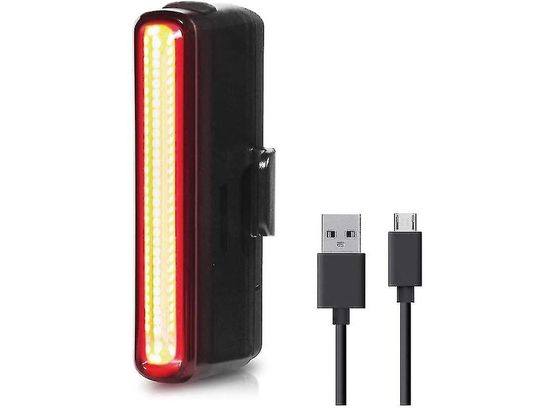 Luz Trasera Bicicleta 30lumens Freno Inteligente Ipx8 Multimodos Negra Yizhood