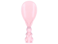 Cucharón Arrocero Conexa Con Diseño De Conejito, Antiadherente, Resistente A Altas Temperaturas, Color Rosa.