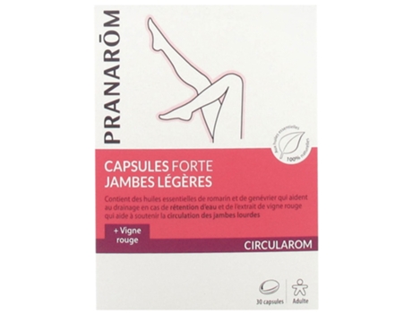 Circularom Cápsulas Forte Piernas Ligeras 30 Cápsulas PRANARÔM