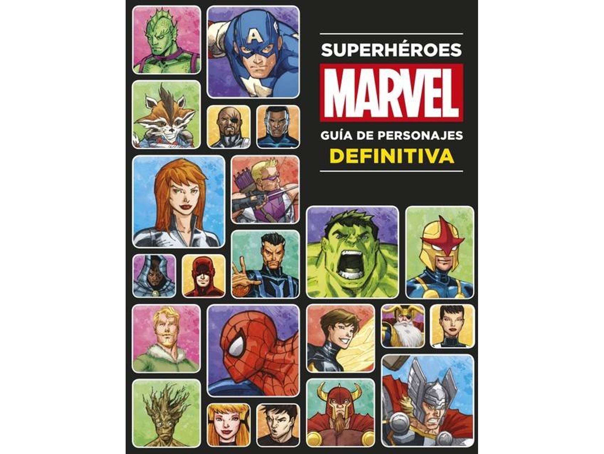 Libro Superhéroes Marvel. Guía De Personajes Definitiva (Español)