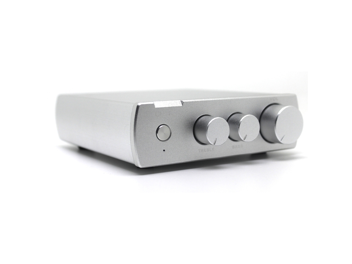 Amplificador De Fones De Ouvido Desktop Jc-d1 Com Chip Tpa6120 Ajuste De Graves/agudos E Saída Dupla