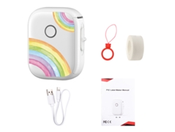 Mini Impresora Térmica Inalámbrica De Etiquetas Con Bluetooth Para La Organización Del Hogar Y La Oficina, Compatible Con Ios Y Android, Etiquetas Adhesivas Para Manualidades.