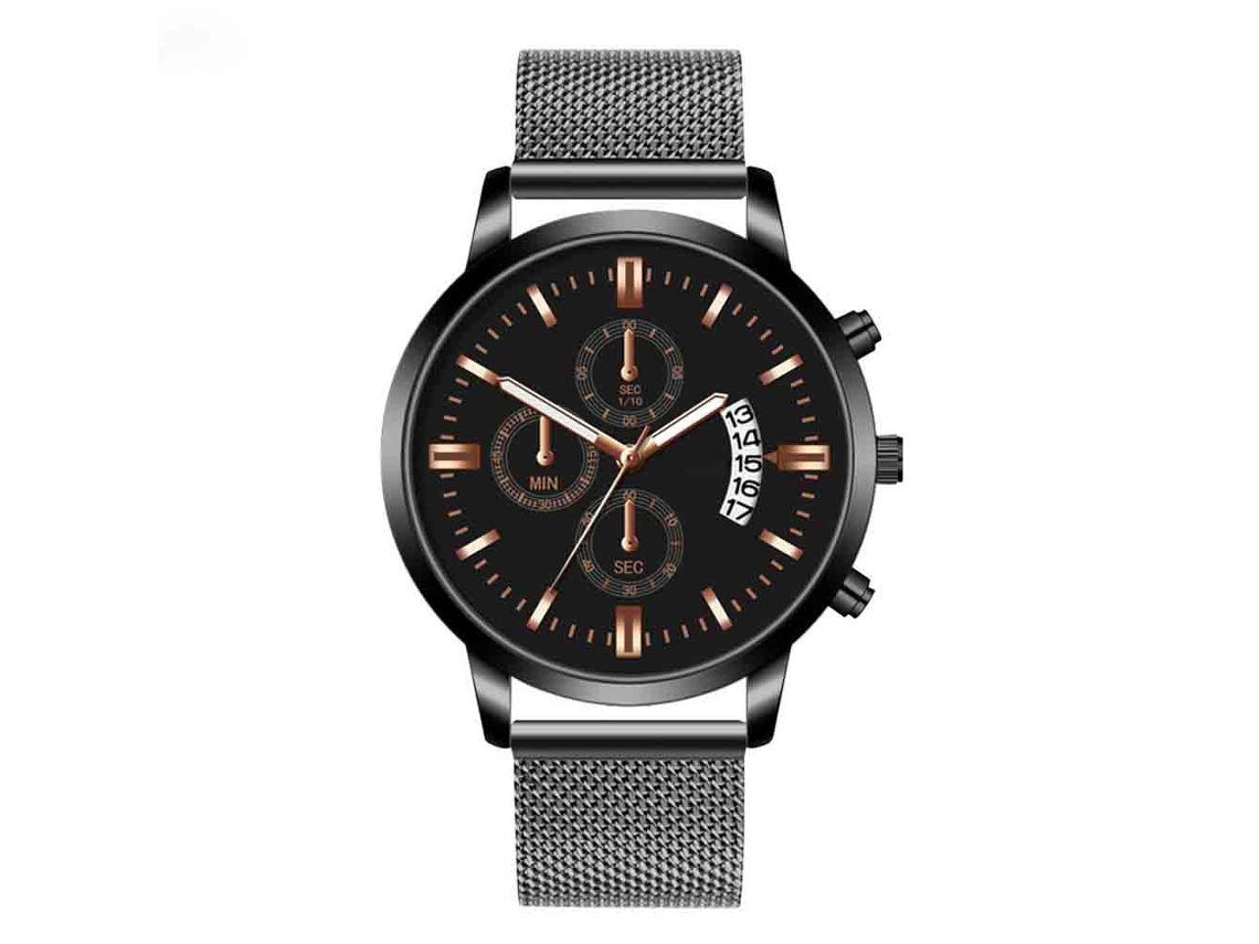 Reloj De Pulsera Unisex Zhoulianfa Con Diseño De Ojos Y Esfera Romana, Cuarzo, Chapado En Oro.