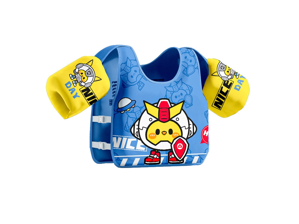 Chaleco Salvavidas Infantil No Inflable Henten Home Para Niños De 10 A 23 Kg
