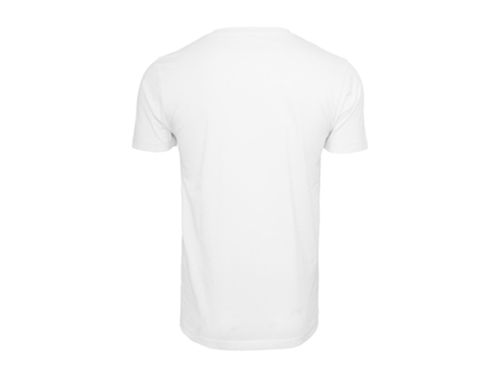 Camiseta para Unisexo MISTER TEE (XL - Blanco)