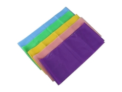 Conjunto de 5 faixas elásticas de resistência Omni-Band para fisioterapia, treinamento de força, pilates, ioga, academia ou exercícios em casa.