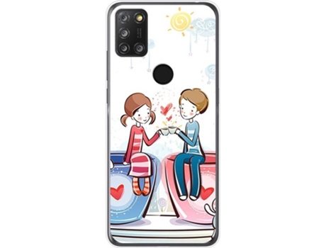 Carcasa Alcatel 3X 4CAM TUMUNDOSMARTPHONE Café Multicolor