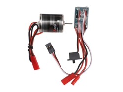 Combo Motor Esc De Escova 31t E 30a Com Plug Jst Para Carros Rc 1/16 1/18 De Aço Inoxidável De Baixo Ruído