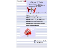 Fundas de Plastificar OLYMPIA 9169 Transparente (100 un)