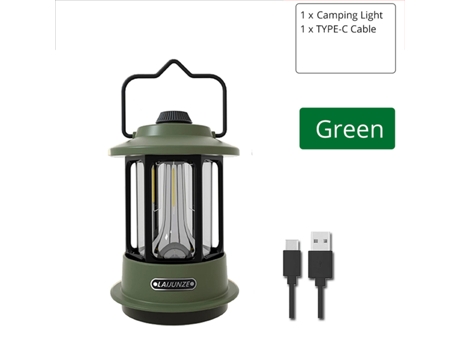 Lámparas de Camping WEIMAI 8000 lúmenes Retro LED USB recargable