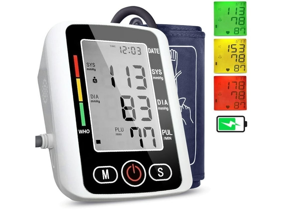 Monitor De Presión Arterial, Monitor Avanzado De Presión Arterial De Brazo - Transmisión En Inglés
