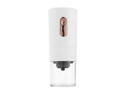Molinillo de café blanco Bestvite con grado de molienda ajustable