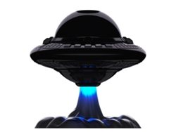 Luz Nocturna Para El Hogar Con Forma De Ovni, Cielo Estrellado Y Modo De Respiración De Nebulosa, Múltiples Configuraciones De Luz, Alimenta