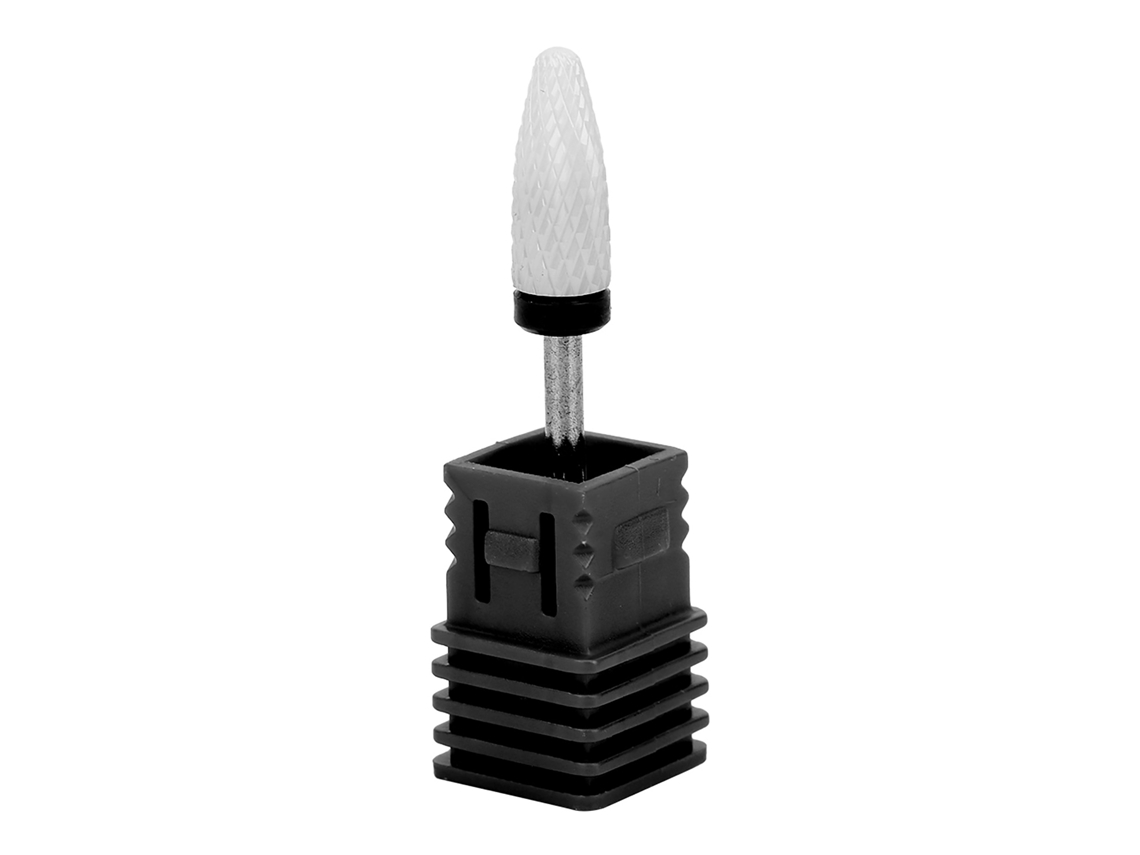 Broca De Cerámica Extra Gruesa Para Afilar Uñas Con Cabeza De Maíz, Accesorio Portátil Xc