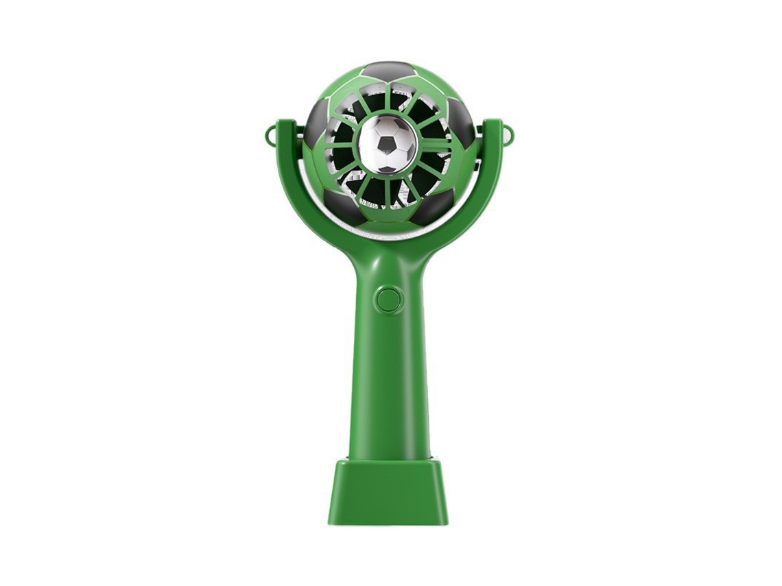 Ventilador Portátil Eifson Formato Balón De Fútbol Con 3 Velocidadesverde