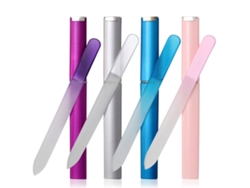 Lixa De Unhas Gradiente 14cm Com Superfície Suave Para Manicure E Pedicure Colorida