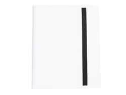 Carpeta Para Cartas Coleccionables Con 9 Bolsillos, Impermeable, Portátil, Para Guardar Cartas De Juego, Blanca.