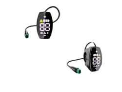 Pantalla, compatible con bicicletas eléctricas CAN Bus, diseño impermeable, VD03 Mini (0-9 Pas)