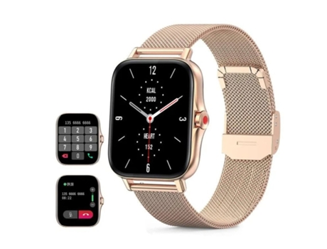 1 Smartwatch de llamada Bluetooth resistente al agua Ip67 de 69 pulgadas para Android Ios BISBISOUS