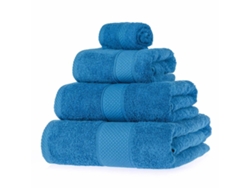 Homescapes Turkish Cotton Cobalt Blue Bath Towel Set