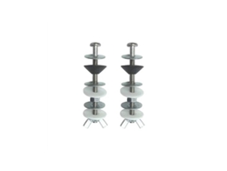 Bolsa Con 2 Tornillos De Hierro 95mm Para Fijación De Vaso Tanque 09022 Cis