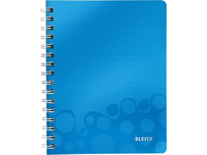Cuarderno LEITZ WOW (Azul - A5 - Cuadriculado - 21x15x2cm)