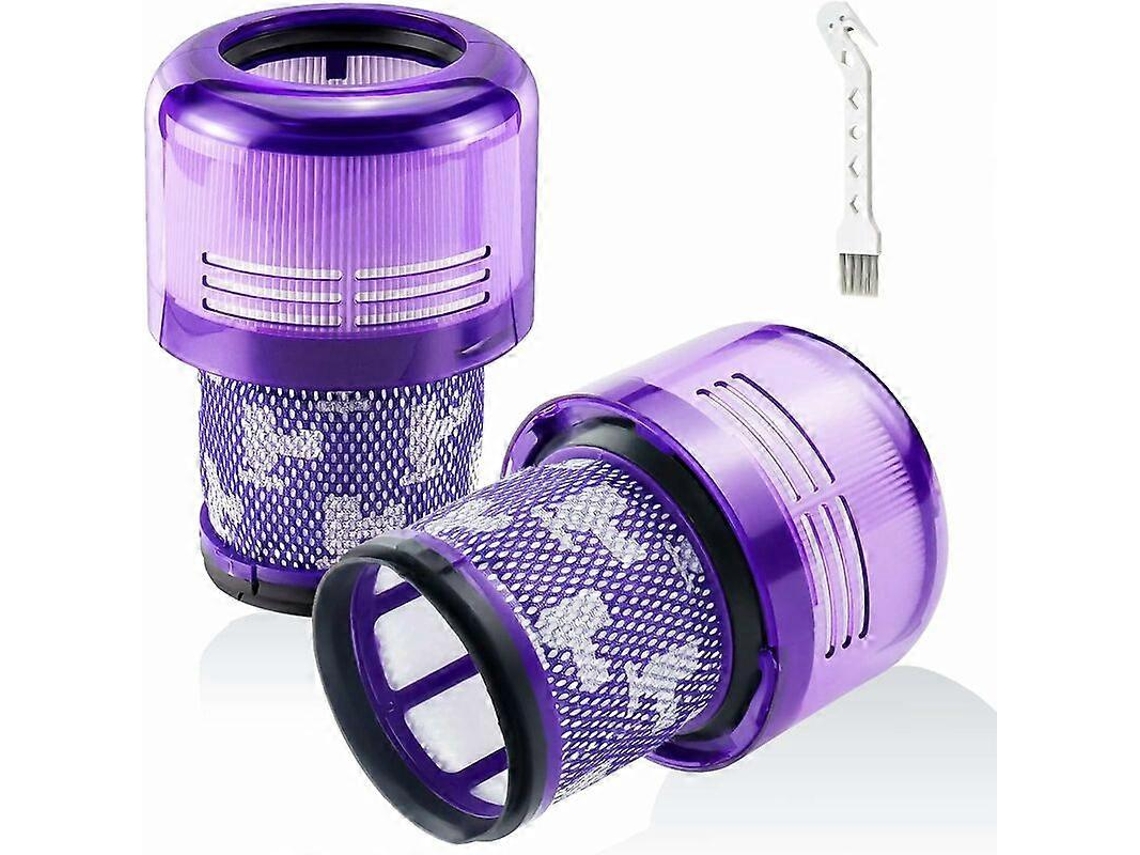 Paquete De 2 Filtros Para Aspiradoras Inalámbricas Dyson V11 Absolute Extra Pro, V11 Drive, V15 Detect Sv14 Sv17 Sv22. Filtro Hepa De Repuesto Lavable.