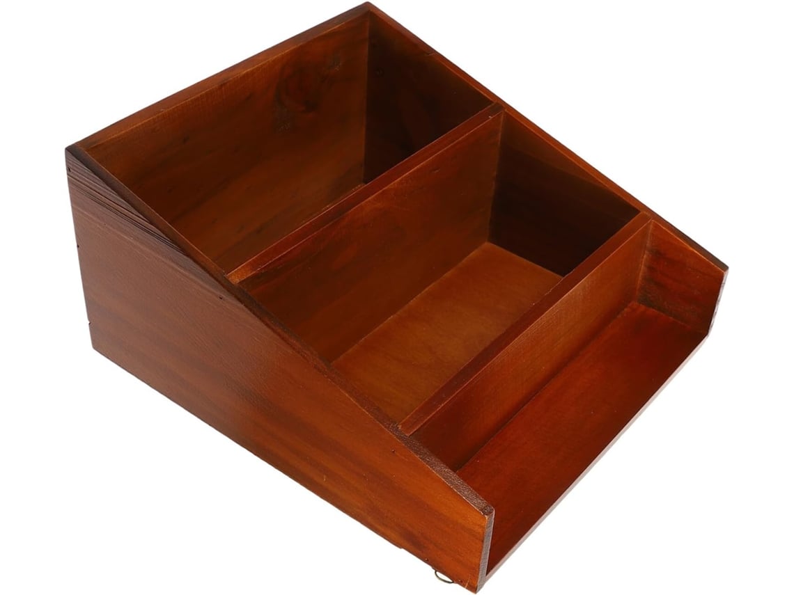 Estantería Pequeña Multicapa De Madera Maciza