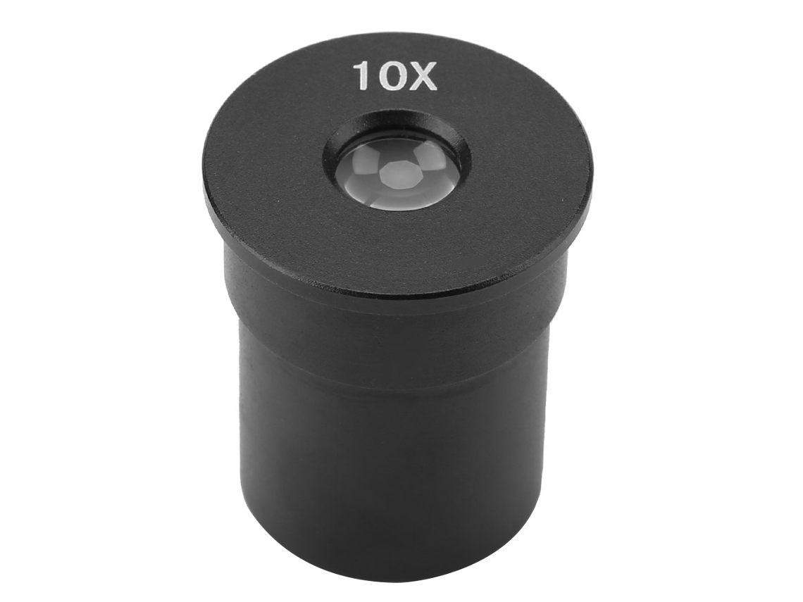 Ocular Huygens 10x Para Microscopio Biológico, Lente Óptica De 23,2 Mm, Dm-h002 H10x, Campo De Visión Nítido.