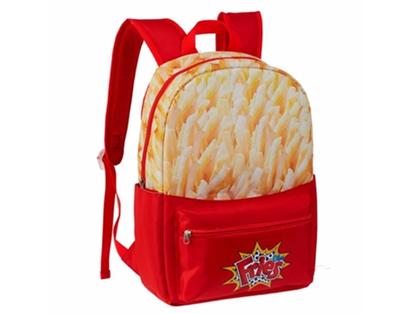 Oh My Pop! Crispy Mochila Freetime, Rojo