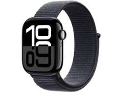 APPLE Watch Series 10 GPS 42 mm Aluminio Negro Azabache con Correa Loop Deportiva Tinto