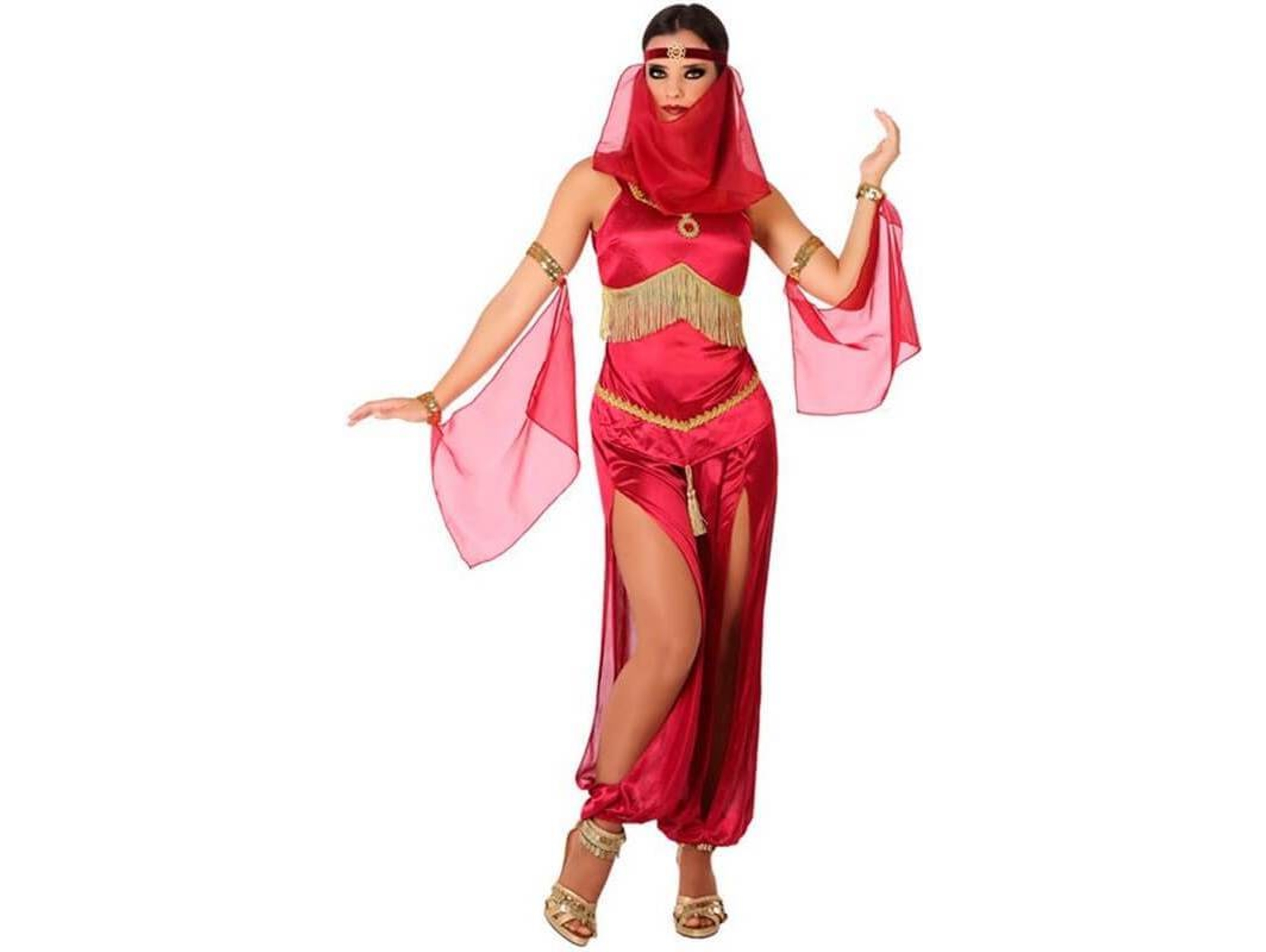 Disfraz de Mujer DISFRAZZES Bailarina Árabe (Talla: M/L)