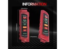 Probador De Baterías De Coche Bt-890 Con Sistema De Indicación Led Para Un Diagnóstico Completo Y Una Medición Precisa.
