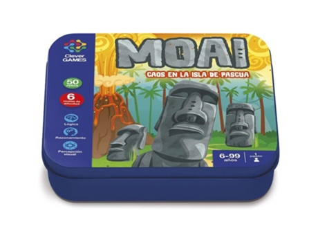 Juego Educativo IMAGILAND Inteligente Caixa de Metal Moai