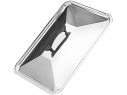Tapa para bandeja de pescado, tapa rectangular multiusos para platos de pescado y parrillas Tapa para bandeja de pescado, tapa rectangular M Gokoco