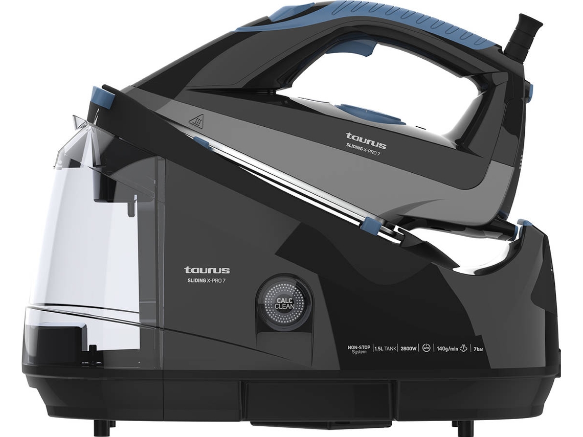 Plancha con Caldera TAURUS Sliding X-Pro 7 (Presión 7 bar - Chorro de Vapor 140 g/min)  