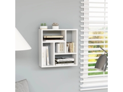 Estante de pared 45,1 x 16 x 45,1 cm, derivados de madera, blanco, DKD Home Decor
