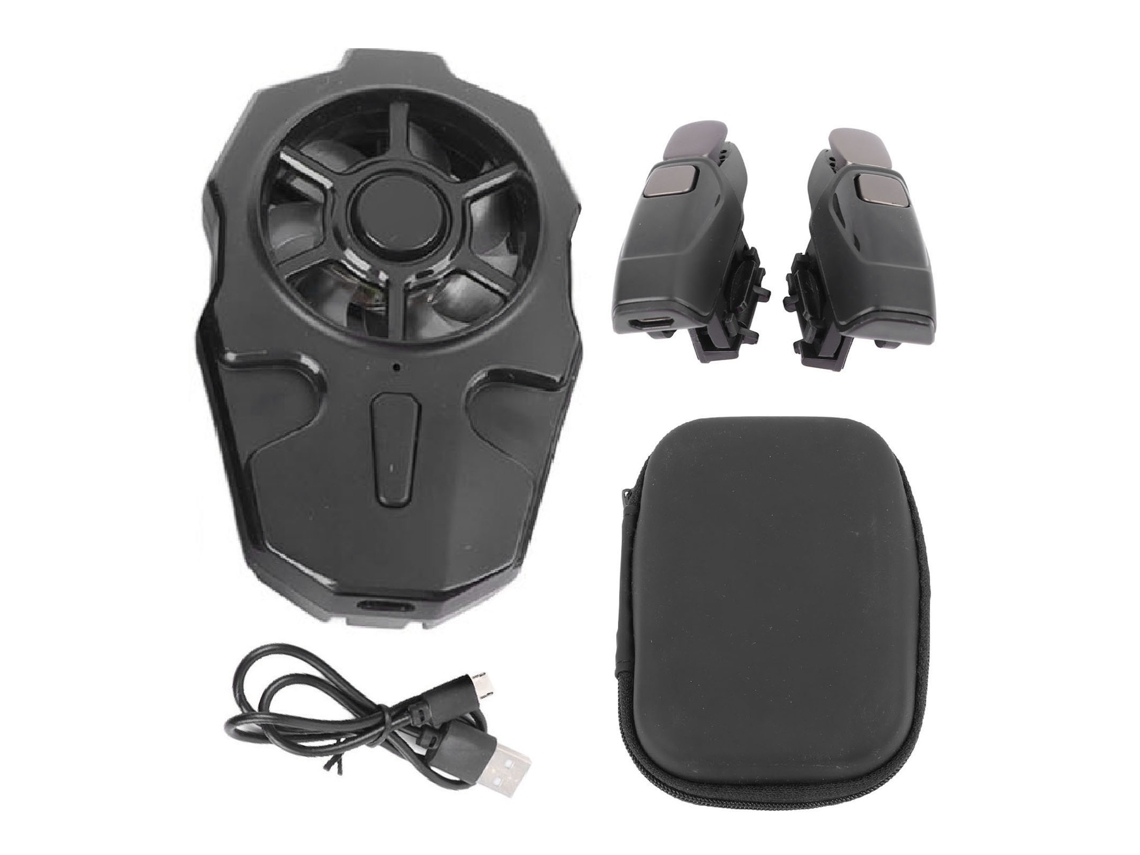 Ventilador De Refrigeración Portátil Universal Para Teléfonos Móviles, Abs Y Metal, Refrigeración Rápida.