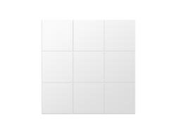 Baok-25 Piezas de pegatinas de espejo cuadradas de 15 cm, autoadhesivas, 3D, decorativas para pared, de acrílico, para bricolaje.