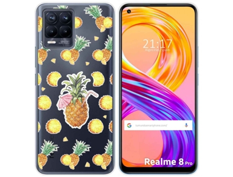 Carcasa Realme 8 4G / 8 Pro TUMUNDOSMARTPHONE Dibujos Transparente Multicolor